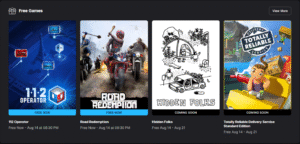 Read more about the article Epic Games Free Games August 2025: 112 Operator & Road Redemption Free
